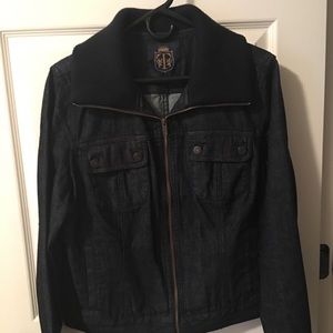 Talbots Dark blue denim Jacket size 18